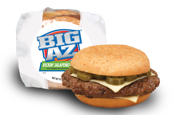 BIG AZ KICKIN' JALAPENO CHEESEBURGER